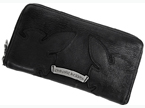 クロムハーツ 長財布 ダブルフレアニー ラウンドファスナー Chromehearts 6071515